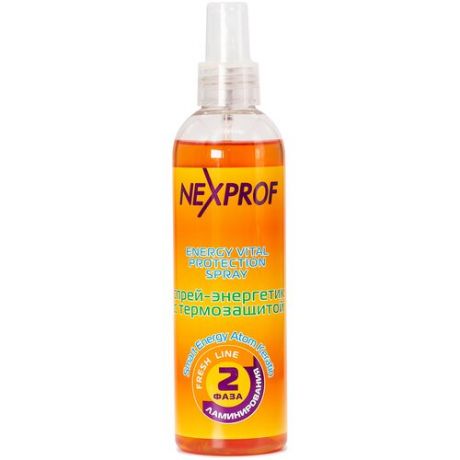Nexprof Спрей-энергетик с термозащитой для волос, 250 мл