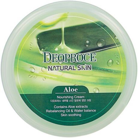 Deoproce Крем для тела Natural Skin Aloe Nourishing Cream, 100 г