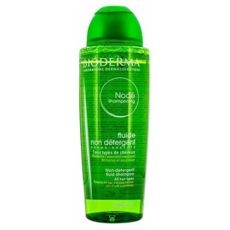 Bioderma шампунь Node Fluide Non-detergent для всех типов волос, 400 мл