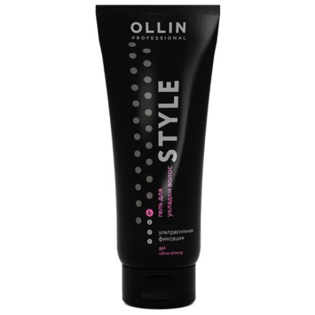 OLLIN Professional Style гель для укладки волос ультрасильной фиксации, 200 мл