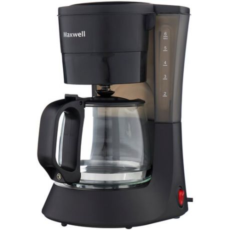 Кофеварка капельная Maxwell MW-1650, черный