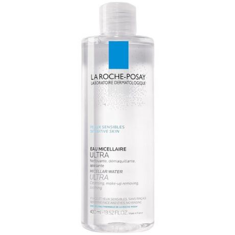 La Roche-Posay мицеллярная вода для чувствительной кожи лица и глаз Ultra Sensitive, 100 мл