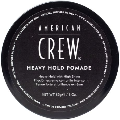 American Crew Помада Heavy Hold, экстрасильная фиксация, 85 г