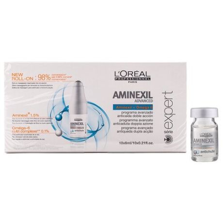 L'Oreal Professionnel Serie Expert Aminexil Advanced Профессиональное средство против выпадения волос, 6 мл, 42 шт.