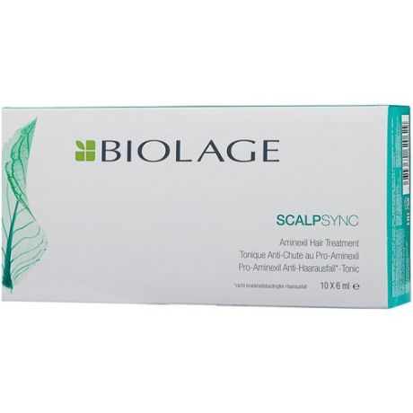 Biolage Тоник от выпадения волос Scalpsync Aminexil Hair Treatment, 6 мл, 10 шт.