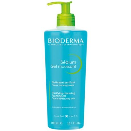 Bioderma гель-мусс Sebium для умывания жирной и проблемной кожи, 200 мл