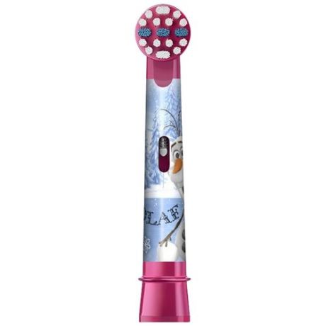Набор насадок Oral-B Stages Kids Frozen для электрической щетки, розовый, 2 шт.