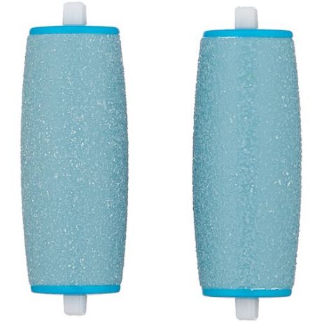 Сменная насадка для роликовой пилки для педикюра Scholl Velvet Smooth Wet & Dry средней жёсткости, голубой