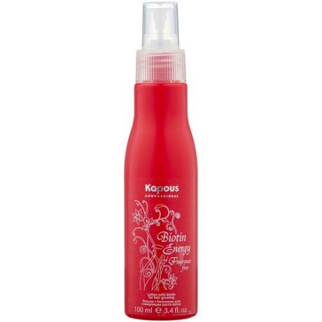 Kapous Fragrance free Лосьон для укрепления и стимуляции роста волос Biotin Energy, 100 мл, бутылка