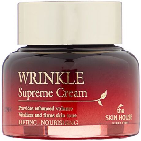 The Skin House питательный крем против морщин с женьшенем Wrinkle Supreme Cream, 50 мл