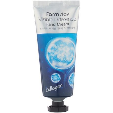 Farmstay Крем для рук Visible difference Collagen, 100 г