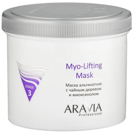 ARAVIA Professional Myo-Lifting Маска альгинатная с чайным деревом и миоксинолом, 550 мл