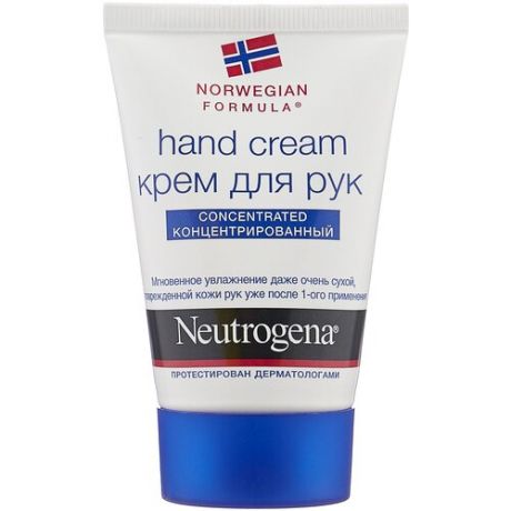 Neutrogena Крем для рук Norwegian formula Concentrated с запахом, 50 мл