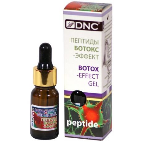 DNC пептиды BOTOX-эффект, гель для лица, 10 мл