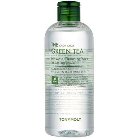 TONY MOLY мицеллярная вода для снятия макияжа The Chok Chok с экстрактом зеленого чая, 300 мл