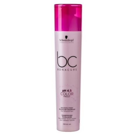 BC Bonacure шампунь мицеллярный pH 4.5 Color Freeze Sulfate-Free Micellar для окрашенных волос, 250 мл