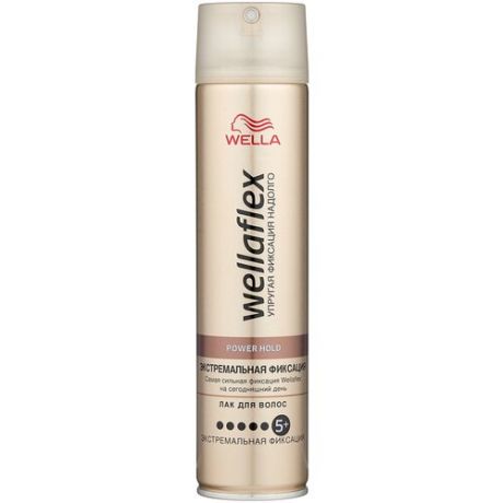Wella Лак для волос Wellaflex, экстрасильная фиксация, 75 мл
