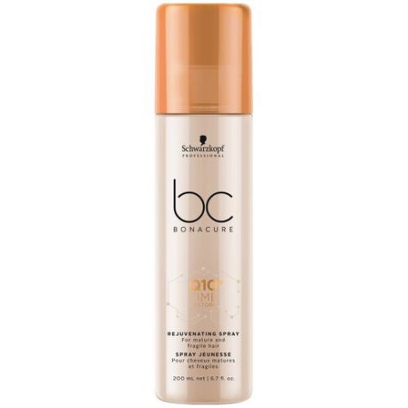 BC Bonacure несмываемый кондиционер-спрей для волос Q10+ Time Restore Rejuvenating Омолаживающий, 200 мл
