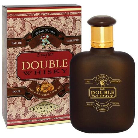 Туалетная вода Evaflor Double Whisky Homme, 100 мл