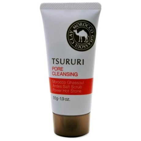 BCL крем для лица Tsururi pore cleansing очищающий поры с термоэффектом 55 г