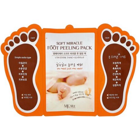 MIJIN Cosmetics Пилинг для ног Foot peeling pack, 30 г