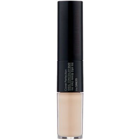 The Saem Консилер Cover Perfection Ideal Concealer Duo, оттенок 02 Rich Beige