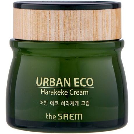 The Saem Urban Eco Harakeke Cream Увлажняющий крем для лица с экстрактом новозеландского льна, 60 мл