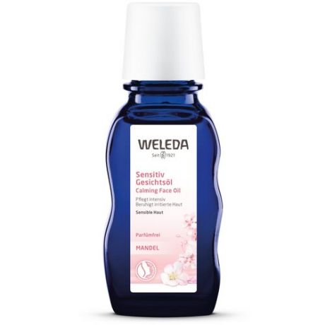 Weleda Mandel Sensitiv Деликатное питательное масло для лица, 50 мл