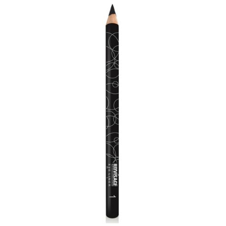 LUXVISAGE Кремовый карандаш для глаз Eye Liner, оттенок 1-черный