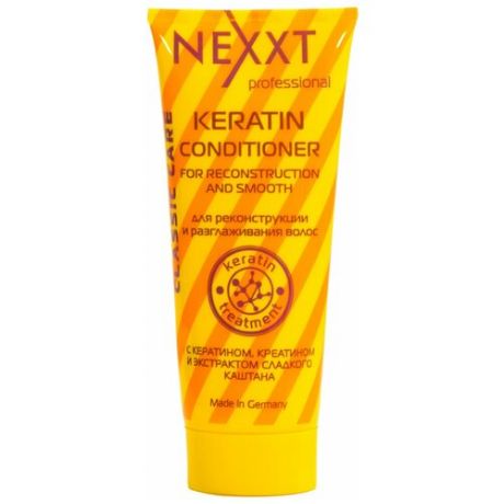 Nexprof кератин-кондиционер Classic care для реконструкции и разглаживания волос, 200 мл