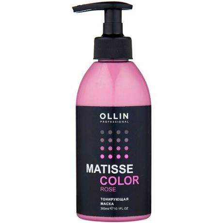 OLLIN Professional Matisse Color Rose Маска для волос тонирующая, 300 мл