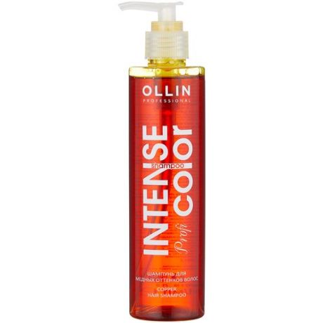OLLIN Professional шампунь Intense Profi Color для волос медных оттенков, 250 мл