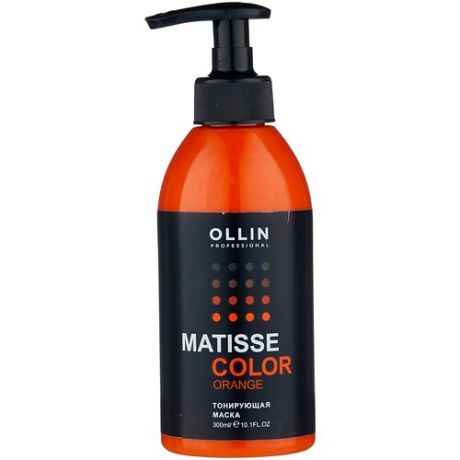 OLLIN Professional Matisse Color Orange Маска для волос тонирующая, 300 мл