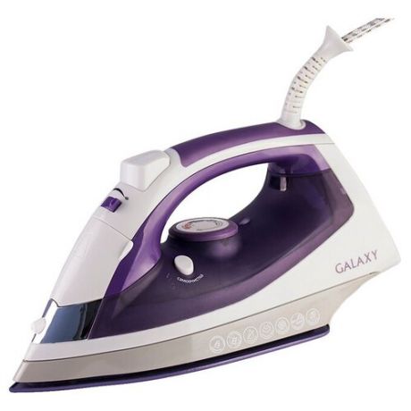Утюг GALAXY GL6111, фиолетовый/белый