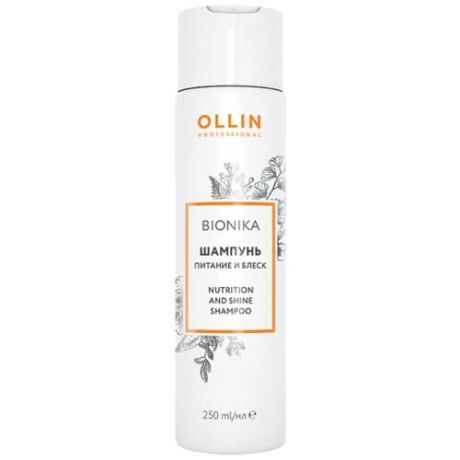 OLLIN Professional шампунь Bionika Nutrition And Shine Питание и блеск, 750 мл