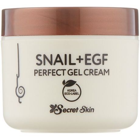 Secret Skin Snail + Egf Perfect Gel Cream Крем-гель для лица с экстрактом улитки, 50 г