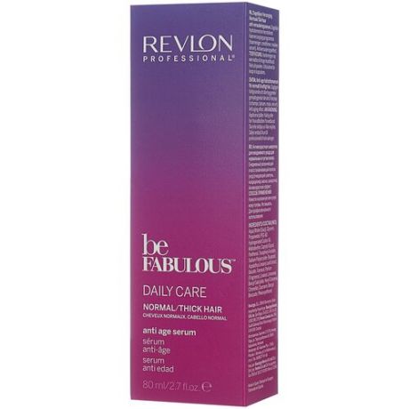 Revlon Professional Be Fabulous Антивозрастная сыворотка для нормальных и густых волос, 80 мл