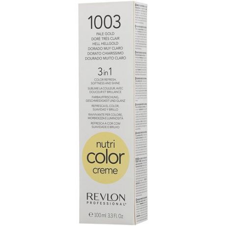 Крем Revlon Professional Nutri Color 3 in 1 cocktail 1003 Golden Blonde, 100 мл