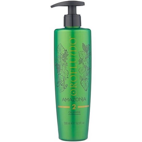 Orofluido шампунь AMAZONIA STEP 2 Oil Rinse для ослабленных и поврежденных волос, 500 мл