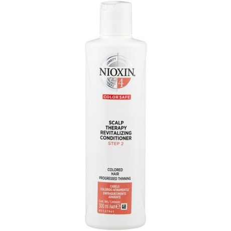 Nioxin кондиционер Scalp Therapy Conditioner System 4 для окрашенных истонченных волос, 300 мл