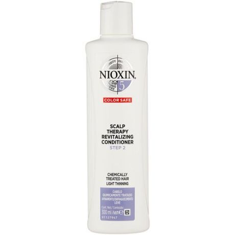 Nioxin кондиционер Scalp Therapy Conditioner System 5 для химически обработанных с тенденцией к истончению волос, 300 мл