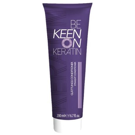 KEEN кондиционер для волос Кератиновое Выпрямление Keratin Glattungs Conditioner, 200 мл