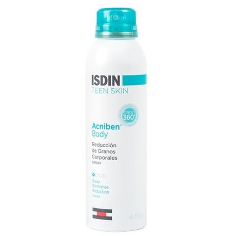 Isdin Средство для тела Teen Skin Acniben Body Spray, 150 мл