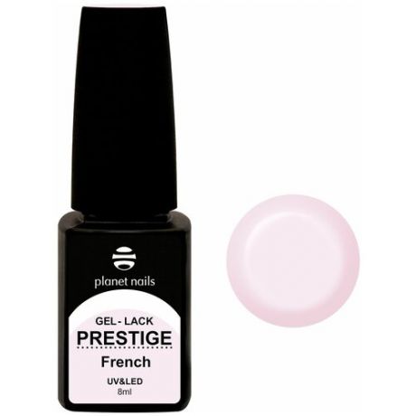 Planet nails Гель-лак Prestige French, 8 мл, 337 облачный