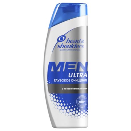 Head & Shoulders шампунь Men Ultra против перхоти Глубокое очищение, 180 мл