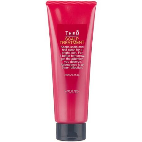 Lebel Cosmetics Крем-уход для кожи головы и волос Theo Scalp Treatment, 240 мл, туба