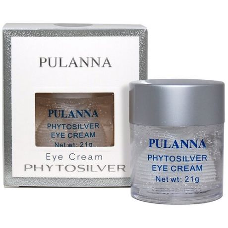 PULANNA Крем для век с серебром Phytosilver Eye Cream, 21 г