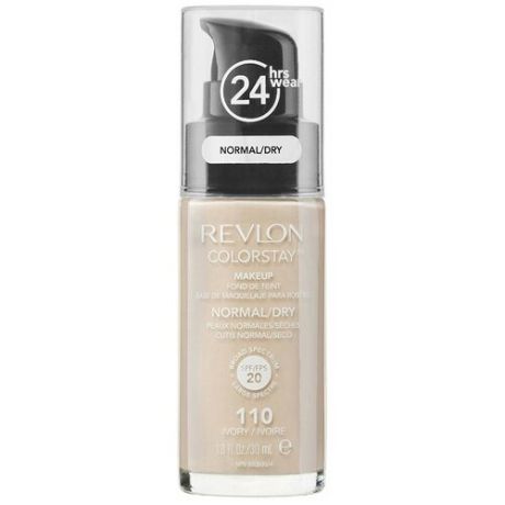 Revlon Тональный крем Colorstay Makeup Normal-Dry, SPF 20, 30 мл, оттенок: Sand beige 180