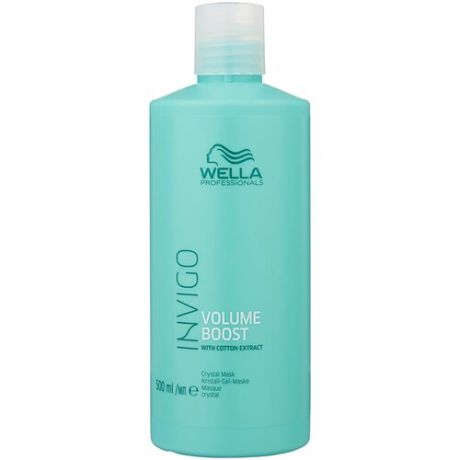 Wella Professionals Invigo Volume Boost Уплотняющая кристалл-маска для волос, 145 мл