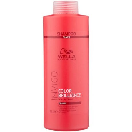 Wella Professionals шампунь Invigo Color Brilliance для жестких волос, 1000 мл